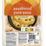 B pain naan ail et coriandre (240g)