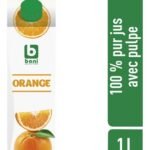B jus d'orange pulpe (1L)