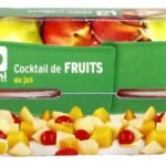 B Cocktail de fruits Jus cup (4x120g)