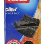 VILEDA Éponge Glitzi Power inox 2pc