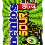 MENTOS Gum Sour Apple 28pc
