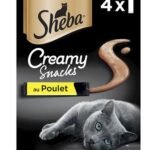 SHEBA snack Creamy poulet 4x12g