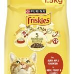 FRISKIES chat croquettes boeuf 1,5kg