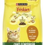 FRISKIES chat intérieur croquettes 1,5kg
