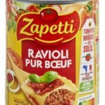 ZAPETTI ravioli pur boeuf conserve (800g)