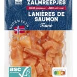 B lanières saumon fumé Norvège 150g