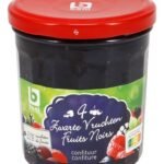 B Confiture 4 fruits noir 61% 370g