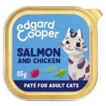 EDGARD&COOPER Adu.Paté Saumon&Poulet (85g)