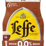 LEFFE 0,0% brune 6x33cl