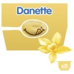 DANETTE crème dessert vanille (8x125g)