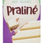 B Fairtrade blanc praliné 200g