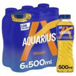 AQUARIUS Daily Hydration Orange 50cl (1pc)