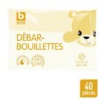 B débarbouillettes (40pc)
