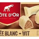 CÔTE D'OR Bouchées blanc 8x21g