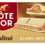 CÔTE D'OR tablette blanc praliné (200g)