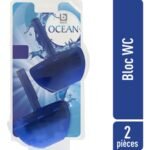 B bloc wc eau bleue (2pc)
