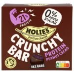 HOLIE Crunchy Bar Peanut Cacao 3x40g
