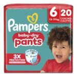 PAMPERS pants baby dry t6 14-19kg (20pc)