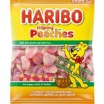 HARIBO bonbon pêches jaune rose 500g