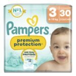 PAMPERS couches prem. prot. t3 6-10 (30pc)