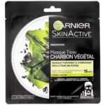 GARNIER masque Tissue Charcoal Black