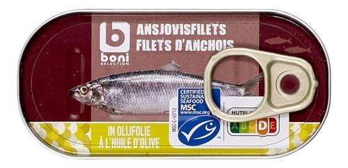 1772786 B filets anchois huile olive MSC 50g – Image 1