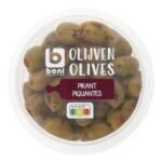 B olives vertes piquantes 150g