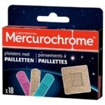 MERCUROCHROME pansement paillettes 18pc