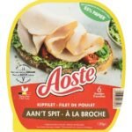 AOSTE filet poulet broche tranches 120g