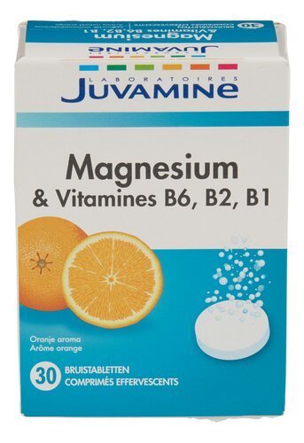 2921011 JUVAMINE Magnésium B6 B2 B1 Fizz 30pc – Image 1