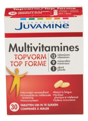 2921013 JUVAMINE Top forme multivitamines 30pc – Image 1