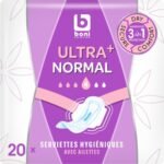 B serviette hyg. ultra normal+ 20pc