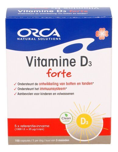 2945455 ORCA Vitamine D3 Forte 100pc - Image 1