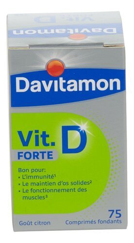 2945701 DAVITAMON Vitamine D Forte 75pc – Image 1