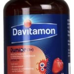 DAVITAMON Junior multivit.fraise 60pc