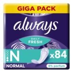 ALWAYS protège slip normal 0%parfum 84pc