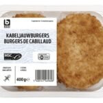 B burger cabillaud s.arête MSC 4x100g