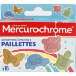 MERCUROCHROME pansement paillettes 16pc
