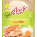AOSTE Tranches végétariennes Curry 100g