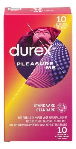 3361887 DUREX préservatifs Pleasure Me 10pc – Image 1