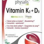 PHYSALIS Vitamines K2 + D3 60pc
