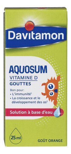 3401386 DAVITAMON Aquosum Vit.D Gouttes 25ml – Image 1