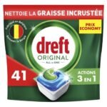 DREFT ORIGINAL Tabl.lave-vaiss. AIO 41pc