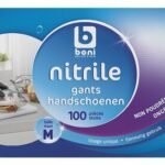 B Gant Nitrile Noir M 100pc