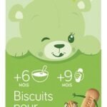 B Biscuits bébé Bio 6m 180g