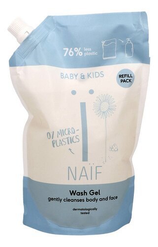 3561168 NAIF gel lavant nettoyant recharge 500ml – Image 1