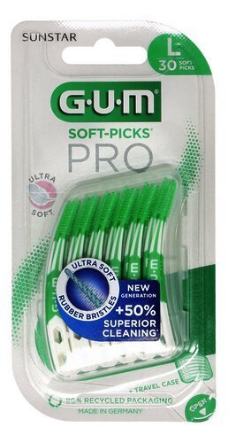 3565038 GUM Soft-Picks Pro Large 30pc - Image 1