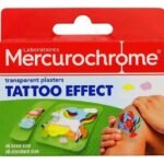 MERCUROCHROME pansement Tattoo 12pc