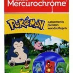 MERCUROCHROME Pokémon pansement 16pc