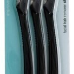 ZENNER rasoir à sourcil noir 3pc